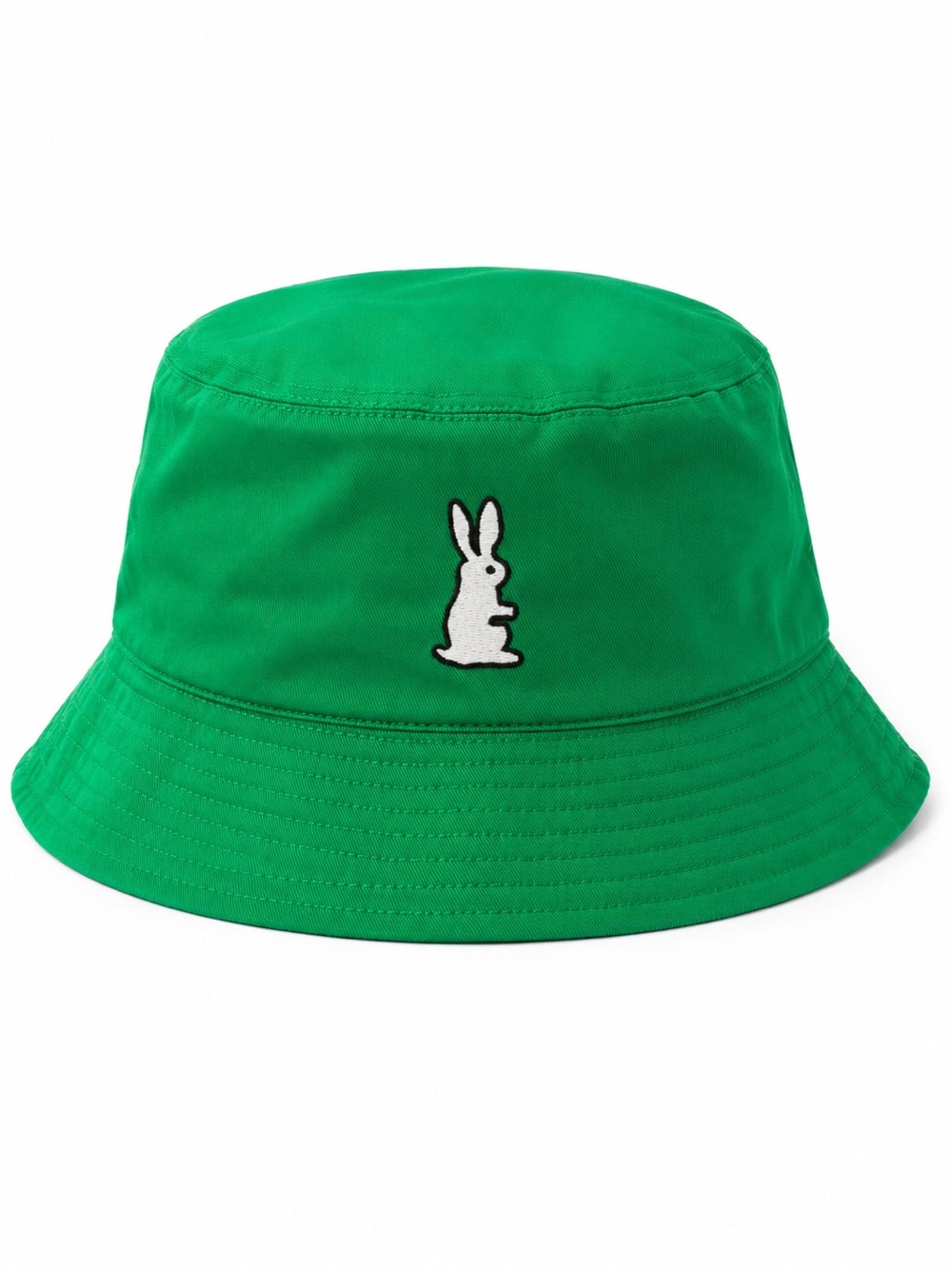 Pilsner Rabbit Beer Merch Bucket Hat Green Cotton One Size NWOT Unisex